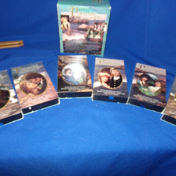Vintage Poldark Full Season  Boxed Set 6 VHS Tapes - CBS FOX Video - 1975 BBC - Picture 7 of 13